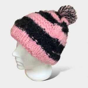 Sims Cable Knit Pom Hat Knitted Beanie toque